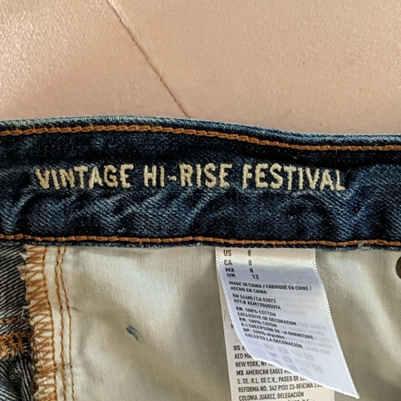 🫐2 for $40 Vintage High Rise Festival Shorts - Picture 3 of 3